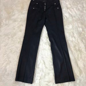 Ulla Johnson Black Straight Leg Pants